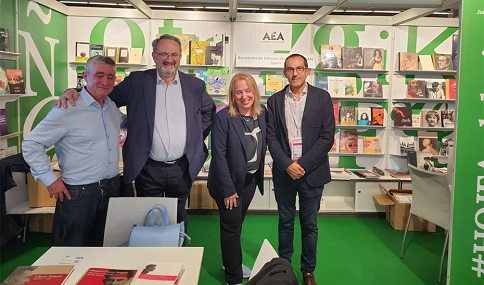 El libro andaluz se despliega en la Feria de Fráncfort.