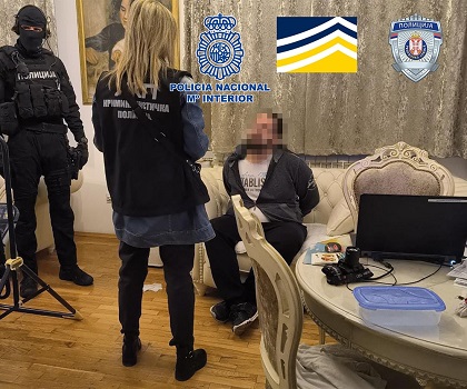 La Policía Nacional desmantela un grupo criminal dedicado al tráfico de armas y drogas y detiene a uno de los objetivos prioritarios de EUROPOL.