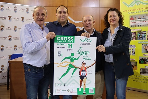 Andújar acoge la I Carrera Solidaria “El deporte da la mano” del colectivo VAS.