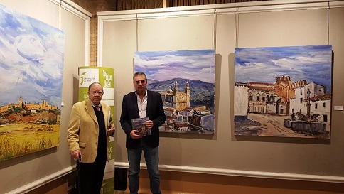 El Palacio Provincial acoge hasta el 9 de diciembre una muestra de más de 40 obras del pintor baezano José Cózar.