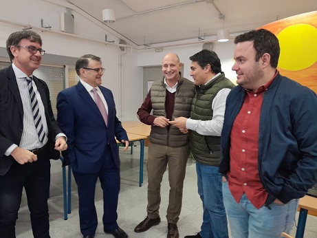 El diputado de Servicios Municipales participa en Marmolejo en la inauguración de las VI Jornadas de Seguridad Vial de Somajasa.