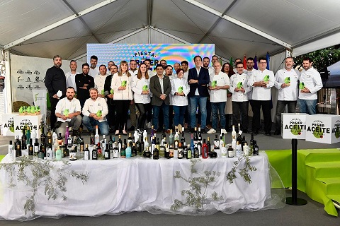 Unos 30 chefs jiennenses son reconocidos en la Fiesta del Primer Aceite por el uso y promoción que hacen del AOVE.