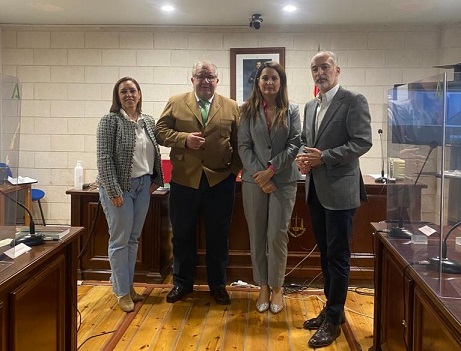 El delegado de Justicia conoce los avances de la provincia en atención a víctimas de delitos.