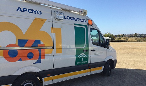 Rescatado un albañil tras caer al interior de un pozo en Baeza.