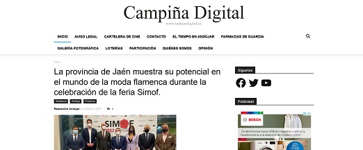 Campiña Digital cumple veinte años al servicio de los lectores de la Comarca de Andújar.
