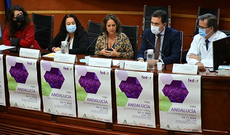 Catalina García destaca que Salud destina un millón de euros a la investigación de las enfermedades raras.