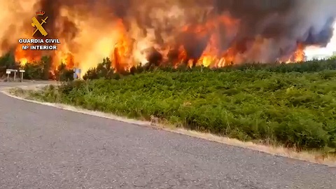 Detenido por provocar hasta 19 incendios forestales durante dos años.