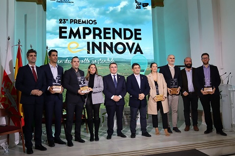 Andújar acoge la XXIII entrega de Premios Emprende e Innova de la Diputación Provincial.
