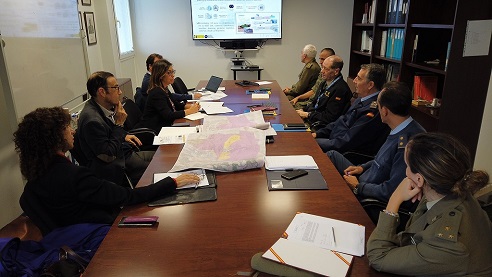 Primera reunión de coordinación para la creación del Centro Tecnológico de Desarrollo y Experimentación (Cetedex) en Jaén.