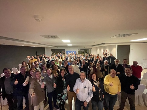 El PP jiennense despide el año en familia y pone toda la esperanza en 2023.