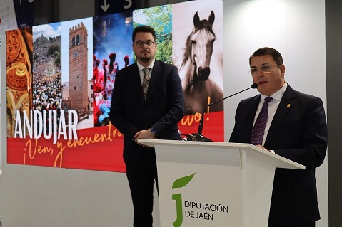 Andújar muestra su potencial turístico en Fitur 2023 promocionando los numerosos “motivos” por los que visitar la ciudad.