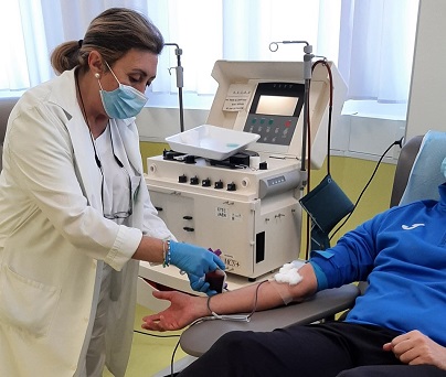 El Centro de Transfusión de Jaén realiza 39 colectas de sangre en el primer mes del año.