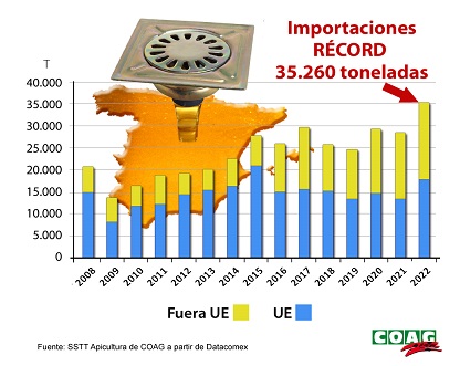 España se convierte en el sumidero europeo de miel low-cost.