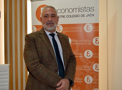 Sergio Berrios, nuevo decano del Colegio de Economistas de Jaén.