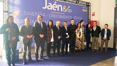 Más de 300 personas se dan cita en la jornada “Jaén & Co”, que cuenta con el patrocinio de la Diputación.