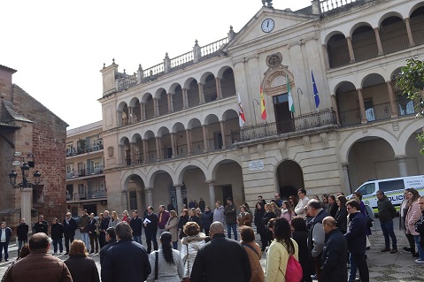 Andújar muestra su apoyo a Ucrania en el primer aniversario del comienzo de la guerra.