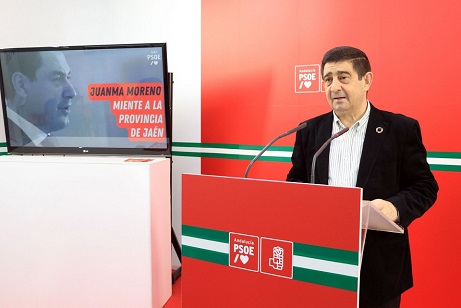 Francisco Reyes: «La Junta sólo ejecutó 32,7 millones de inversión provincializada en Jaén en 2022».