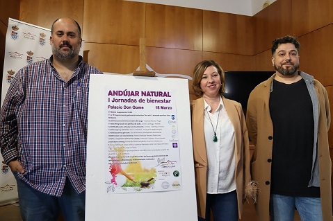 El Palacio de los Niños de Don Gome acogerá las I Jornadas de Bienestar “Andújar Natural”.
