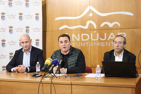 La Diputación de Jaén presenta en Andújar un proyecto de interconexión entre La Fernandina y el Rumblar para paliar las consecuencias de la sequía.