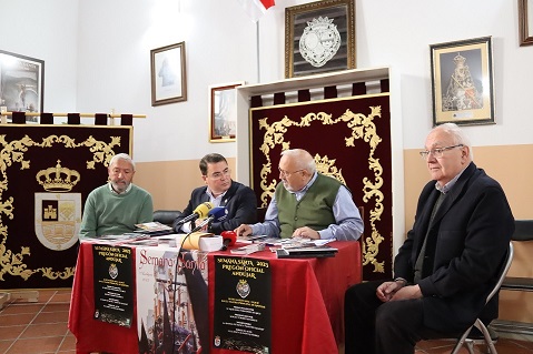El Ayuntamiento de Andújar y la Agrupación de Cofradías presentan el programa oficial y las distintas publicaciones de la Semana Santa 2023.