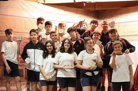 Una decena de centros educativos de Andújar participan en la actividad “Un día en la antigua Roma”.