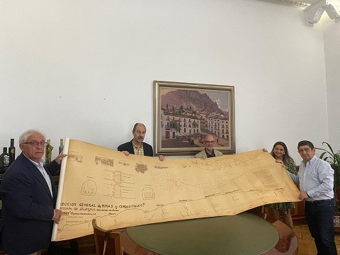 El presidente de la Diputación se reúne con el Colectivo Proyecto Arrayanes.