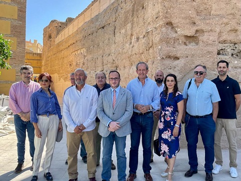 La conservación de la Muralla de Luis Vives, en Andújar, primará criterios de intervención mínima.