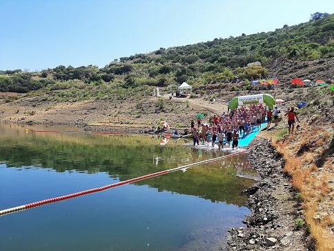 Diputación comienza sus programas de actividades deportivas para aprovechar los pantanos de la provincia.