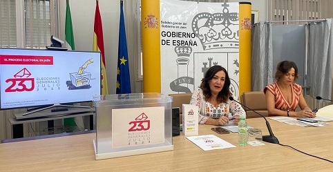 La subdelegada destaca que el amplio dispositivo electoral está enfocado a preservar el derecho a la participación política y la seguridad ciudadana.