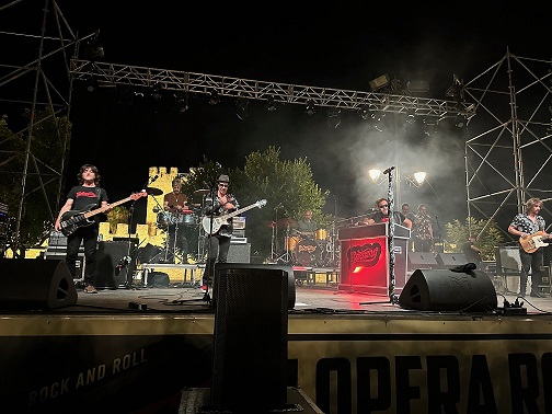 La localidad de Lopera vibró con el Festival “Lopera Rock”.