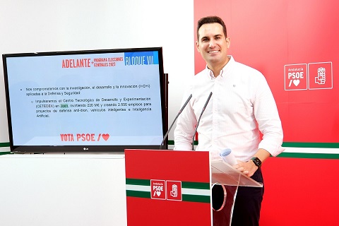 El PSOE ha incluido la implantación del CETEDEX en Jaén dentro de su programa electoral nacional.