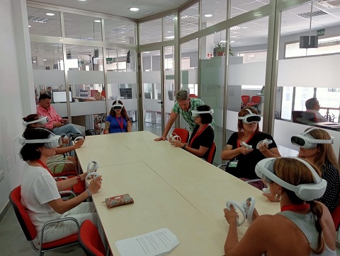 La Junta entrenará con gafas de realidad virtual a personas desempleadas de Jaén para mejorar sus competencias en la búsqueda de trabajo.