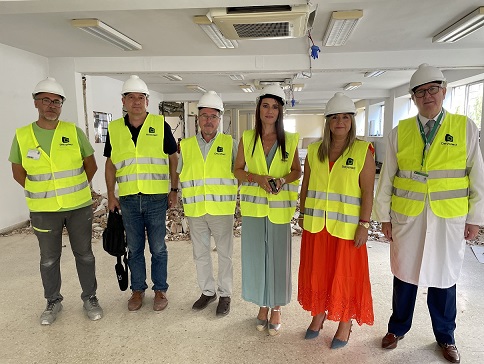 La Central Provincial de Compras inicia sus obras de reforma para mejorar las instalaciones.