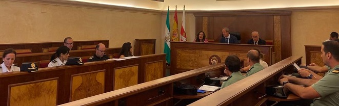 La subdelegada anuncia un amplio despliegue de seguridad, con casi un centenar de agentes de Policía Nacional, con motivo de la Feria de Andújar.