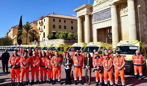 Andalucía invierte desde 2019 más de siete millones en la adquisición de 89 vehículos nuevos del 061.