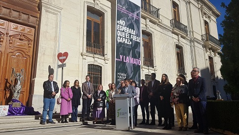 Diputación remarca la importancia de la unión social para luchar contra la violencia de género y apoyar a las víctimas.