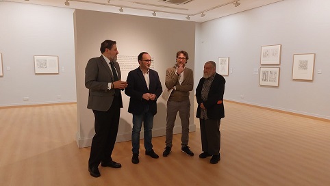 Las instalaciones del Museo Provincial de Jaén acogen la exposición “Elogio del dibujo 2022-2023”, de Guillermo Pérez.