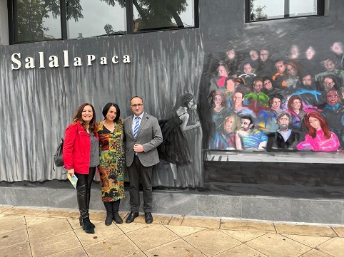 La subdelegada destaca el compromiso del Ministerio de Cultura con el desarrollo cultural en el ámbito rural.