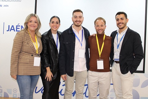 Gabriel Perales elegido presidente de NNGG de Jaén con el 97,82%.