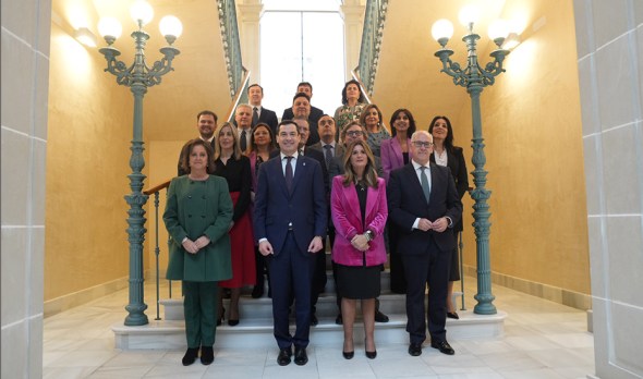 Juanma Moreno en Linares