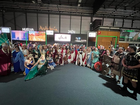 La Diputación lleva a Fitur espectáculos representativos de distintos eventos turísticos de la provincia de Jaén.