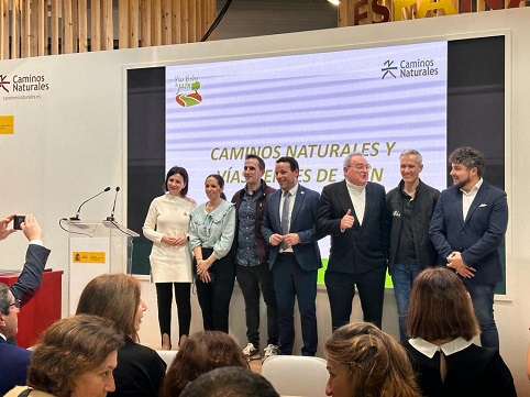 Diputación muestra en Fitur 2024 experiencias empresariales ligadas a los caminos naturales jiennenses.