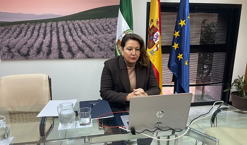 Carmen Crespo solicita más fondos Next Generation para regadío y para hacer frente a la sequía.