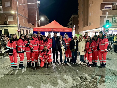 El 061 atiende a 51 personas en el dispositivo sanitario especial con motivo de la 41 edición de la Carrera Urbana Internacional “Noche de San Antón” en Jaén.