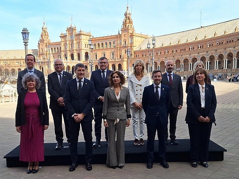 Manuel Fernández Palomino toma posesión como subdelegado del Gobierno en Jaén.