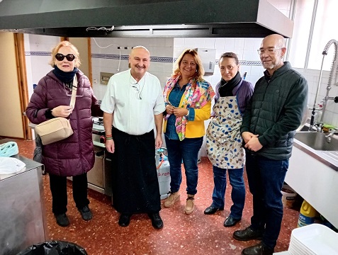 Hidalgo destaca la labor de los comedores sociales en materia de garantía alimentaria para personas en riesgo de exclusión.