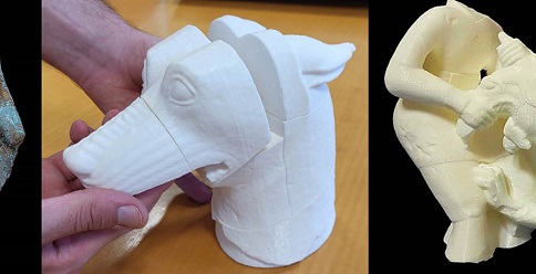 La arqueología ibérica refuerza su carácter educativo e inclusivo a través de la impresión de modelos 3D.