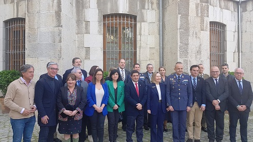 Diputación y el INTA sientan las bases para construir el campo de pruebas avanzadas del CETEDEX.