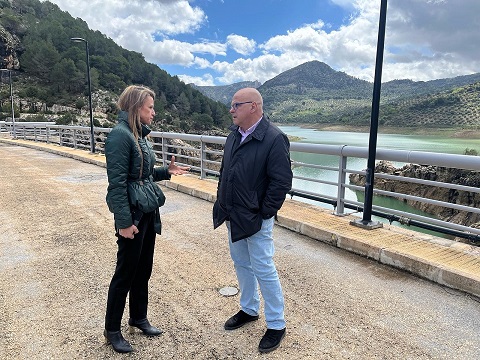 El subdelegado pone en valor las actuaciones de la CHG en la provincia con más de 19 millones de euros para garantizar el abastecimiento de agua.