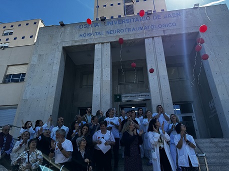 El Hospital Universitario de Jaén acoge un acto conmemorativo con motivo del Día del Párkinson.